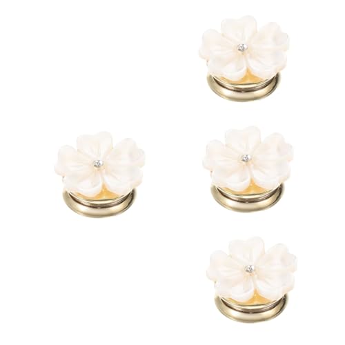 SHERCHPRY 4 Stück Magnetische Brosche elegant abstecknadeln unimate Kleiderbroschen, Anstecknadeln Schal-Brosche Broschen für Damen Blumenbrosche Hülse Anti- -Schnalle Partei-Emblem von SHERCHPRY