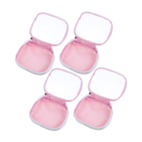 SHERCHPRY 4stücke Kosmetiktasche Für Damen Mit Reißverschluss Schminktasche Aus Leichten Und Reißfesten Materialien Geeignet Für Reisen Und Täglichen Gebrauch Als Organisationstasche von SHERCHPRY