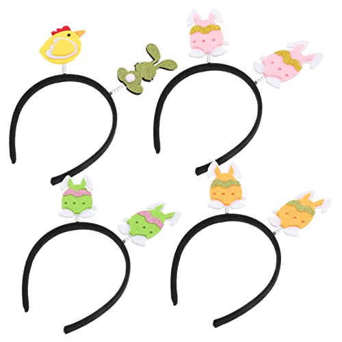 SHERCHPRY 4stücke Teiliges Lustige Für Bunte Haarreifen Mit Cartoon-designs Für Ostern Partys Und Cosplay Leicht Und Komfortabel Für Festliche Anlässe von SHERCHPRY