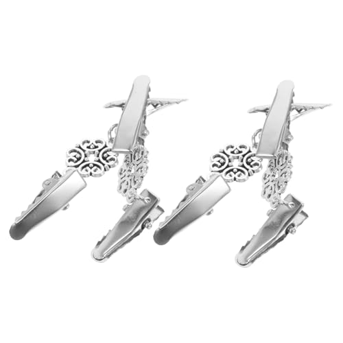 SHERCHPRY 4stücke Kragenkettenclips Für Damen Schalclips Aus Hochwertiger Legierung Pullover-schmuckclip Im Vintage-stil Cardigan-accessoire Mit Glatten Kanten Hemdkragenhalter Für Büro von SHERCHPRY