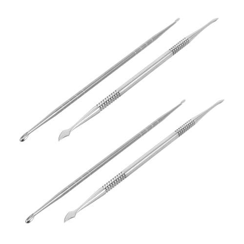 SHERCHPRY 4 Stück Teiliges Metall Nail Art Dotting Tool Doppelseitiger Uv Gel Carving Stift für Nagelmodellierung Malen Zeichnen und Skulptur Vielseitiges DIY Maniküre Werkzeug für Profis SHERCHPRY 4 Stück Teiliges Metall Nail Art Dotting Tool Doppelseitiger Uv Gel Carving Stift für Nagelmodellierung Malen Zeichnen und Skulptur Vielseitiges DIY Maniküre Werkzeug für Profis von SHERCHPRY