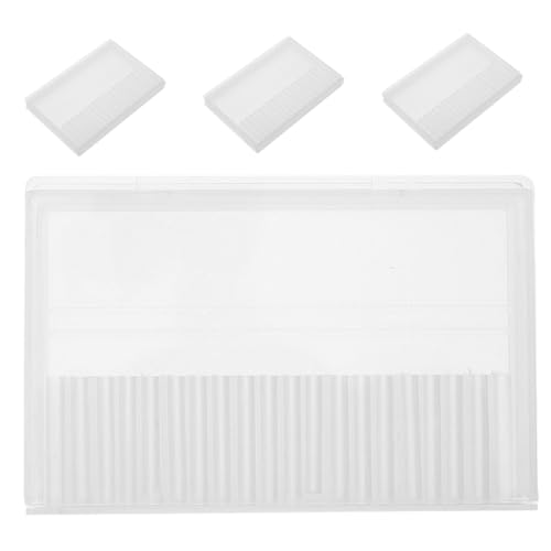 SHERCHPRY 4-teiliger Maniküre-bohrer-organizer, Tragbare Aufbewahrungsbox Mit Klappdeckel, Nagelstudio-zubehörhalter, Maniküre-werkzeug-displaybox Für Den Professionellen Einsatz von SHERCHPRY