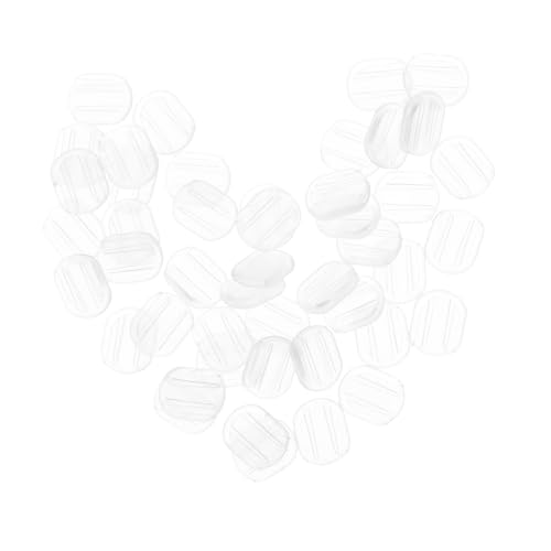 SHERCHPRY 40 Stück Transparente Ohrclip Polster für Komfort und Antirutschschutz Weiche Ohrclipschoner Flexible Ohrclip Zubehör Geeignet für Alltag Sport und Partys von SHERCHPRY
