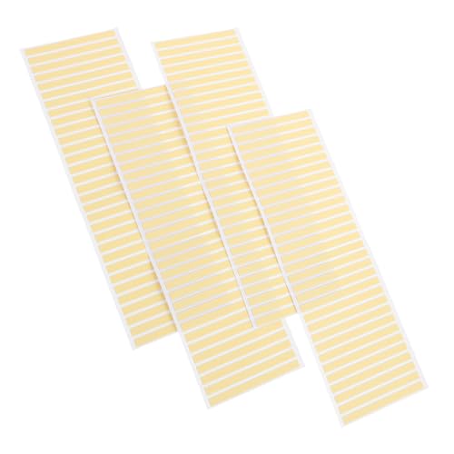 SHERCHPRY 4blätter Doppelseitige Klebestreifen-Aufkleber Befestigen Von Zifferblättern Und Uhrwerken Klebepunkte Uhrenreparatur-werkzeugteile von SHERCHPRY