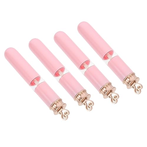 SHERCHPRY 4stücke Leere Lip Gloss Flaschen Rohr Nachfüllbar Lip Glasuren Flasche Proben Fläschchen Aus Leichtem Für Reisen Oder Täglichen Gebrauch von SHERCHPRY