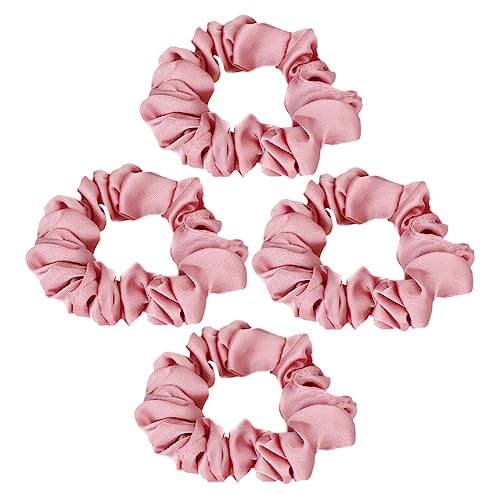 SHERCHPRY 4stücke Satin Haarbänder Seidige Haargummis Für Damen Elegantes Haaraccessoire Zur Vermeidung Von Haarbruch Für Zopf Und Dutt Vielseitig Für Alltag Und Besondere Anlässe von SHERCHPRY