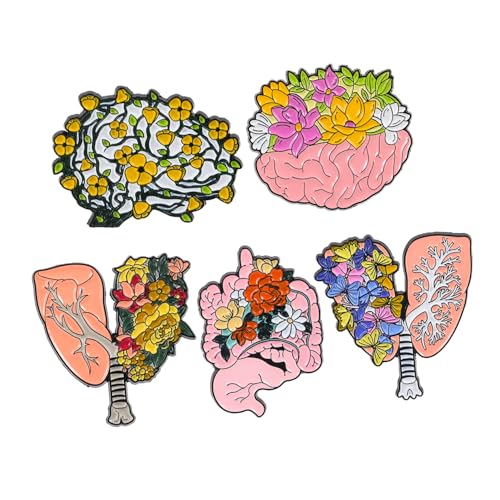 SHERCHPRY 5stücke Pin Brosche Aus Legierung Anatomie-motiv Für Kleidung Taschen Schals Und Anzüge Robust Langlebig Stilvolle Dekoration Für Damen SHERCHPRY 5stücke Pin Brosche Aus Legierung Anatomie-motiv Für Kleidung Taschen Schals Und Anzüge Robust Langlebig Stilvolle Dekoration Für Damen von SHERCHPRY