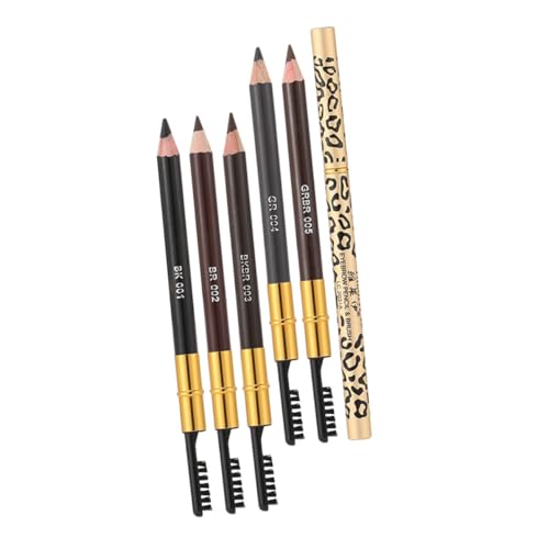 SHERCHPRY 5stücke Augenbrauenstift Mit Pinsel Dual Brow Pencil Brush Augenbrauen-tool Für Make-up Lidschattenstift Und Eyeliner Leicht Zu Transportieren Und Aufzubewahren SHERCHPRY 5stücke Augenbrauenstift Mit Pinsel Dual Brow Pencil Brush Augenbrauen-tool Für Make-up Lidschattenstift Und Eyeliner Leicht Zu Transportieren Und Aufzubewahren von SHERCHPRY