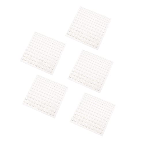 SHERCHPRY 5 Stück Selbstklebende Halbperlen Aufkleber für Bastelarbeiten Dekorative Perlen für Gesicht Makeup Diy Projekte Hochzeiten und Besondere Anlässe von SHERCHPRY