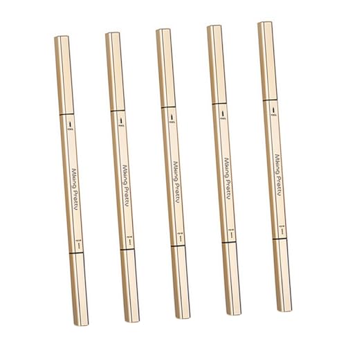 SHERCHPRY 5stücke Wasserfeste Augenbrauenstifte Mit Pinsel Für Frauen Make-up Stifte Anti-schweiß Dauerhaft Augenbrauen Bleistifte Für Professionellen Salon-gebrauch Und Zuhause von SHERCHPRY