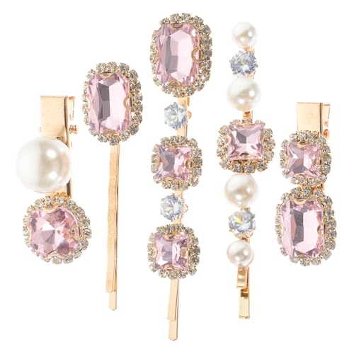 SHERCHPRY 5 Stück Teiliges Haarklammern für Damen Rutschfeste Haarspangen mit Funkelnden Strasssteinen Haarklammern für Besondere Anlässe und Tägliche Stylings SHERCHPRY 5 Stück Teiliges Haarklammern für Damen Rutschfeste Haarspangen mit Funkelnden Strasssteinen Haarklammern für Besondere Anlässe und Tägliche Stylings von SHERCHPRY