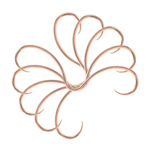 SHERCHPRY 5 Stück Teiliges Metall Septum Nasenring mit Einzigartigem Schnurrbart Design Rostfreier Glatte Oberfläche für Bequemen Sitz Unisex Piercing Schmuck für Männer und Frauen von SHERCHPRY