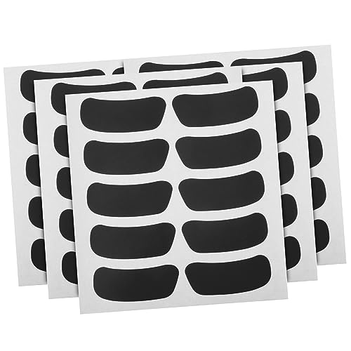 SHERCHPRY Kompakte Multifunktions Augenstreifen 50 Blatt Tragbare Fan Aufkleber für Sportveranstaltungen Fußball Baseball Cheerleader Zubehör von SHERCHPRY