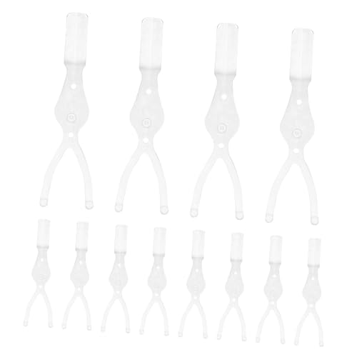 SHERCHPRY 50stücke Wimperntrenner Mit Y-stick Doppel-augenlidcreme Antihaft-wimpernapplikator Mit Kamm Lidschatten-presswerkzeug Für Augenlifting Und Mascara-schutz von SHERCHPRY