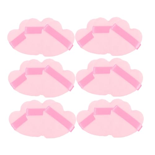 SHERCHPRY 50 Stück Liebe Puff Mischen Puderquaste drücken Puderapplikator für das Gesicht Make-up-Puderpads gepresste Puderquaste Kissen Foundation Puff Make-up-Puff Schwamm Rosa von SHERCHPRY