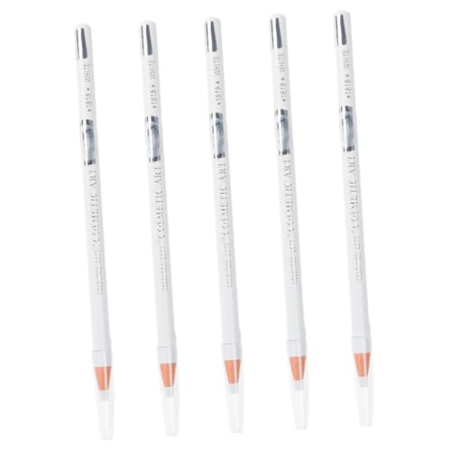 SHERCHPRY 5stücke Weiße Augenbrauenstifte Für Frauen Make-up Augenbrauenstifte Einfach Anzuwenden Natürliche Augenbrauenform Langanhaltendes Augenbrauen-make-up Hervorragende Leistung Damen- von SHERCHPRY