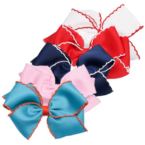 SHERCHPRY 5stücke Haarschmuck Für Mädchen Haarclips Mit Schleifen Haarschleifenclips Für Kleine Mädchen Und Kinderaccessoires Für Verschiedene Outfits von SHERCHPRY