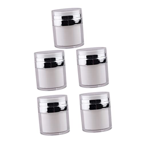 SHERCHPRY 5stücke Wiederverwendbare Auslaufsichere Cremespender-flaschen Vakkuum Lotion-behälter Für Kosmetik Und Für Handcreme Und Lotionen SHERCHPRY 5stücke Wiederverwendbare Auslaufsichere Cremespender-flaschen Vakkuum Lotion-behälter Für Kosmetik Und Für Handcreme Und Lotionen von SHERCHPRY