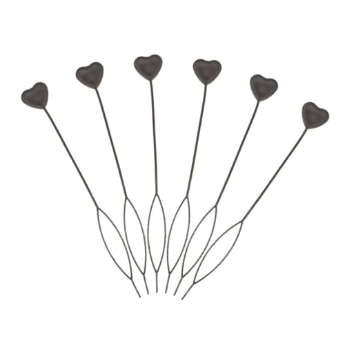 SHERCHPRY 6 Stück Flechtwerkzeuge Haarperlen Für Mädchen Haarperlenwerkzeug Perlenzieher Perlenschneider Für Zöpfe Haarflechter Für Haarwerkzeug Plastik Black von SHERCHPRY
