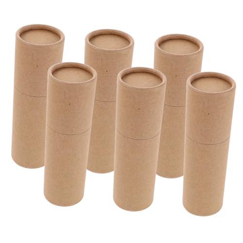 SHERCHPRY 6 Stück Papier Pappröhren Kraftpapierröhren Für Ätherische Öle Posterrollen Zum Basteln Leere Handtuchrollen Für Heimwerker Bastelprojekte 50 Ml SHERCHPRY 6 Stück Papier Pappröhren Kraftpapierröhren Für Ätherische Öle Posterrollen Zum Basteln Leere Handtuchrollen Für Heimwerker Bastelprojekte 50 Ml von SHERCHPRY