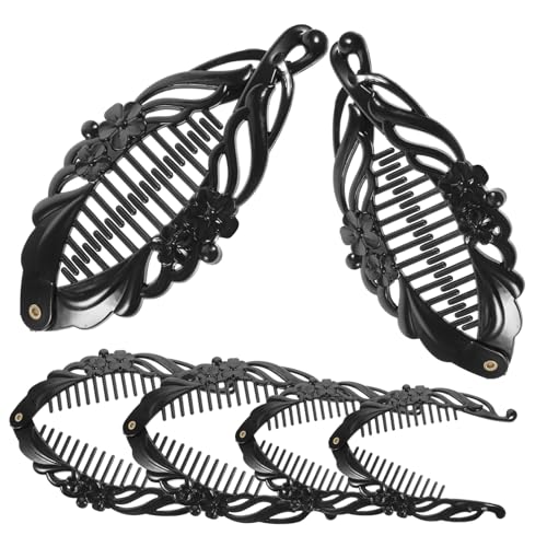 SHERCHPRY 6 Stück Teiliges Haarschmuck Damen Einzigartige Blumen Design Haarspangen Große und Mittlere Fischform Haarklammern Haarklammern Rutschfest Elegant für Alltag und Besondere von SHERCHPRY