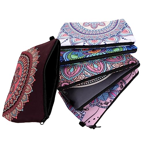 SHERCHPRY 6 Stück Teiliges Reise Kosmetiktaschen für Damen Tragbare Toilettentasche mit Reißverschluss Multifunktionale Make Up Tasche für Aufbewahrung von Hautpflegeprodukten für Reisen von SHERCHPRY
