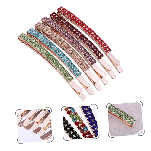SHERCHPRY 6 Stück Teiliges Rhinestone Haarspangen Haarklammern für Frisuren Geeignet für Hochzeiten und Besondere Anlässe Funkelnde Haaraccessoires für Damen von SHERCHPRY