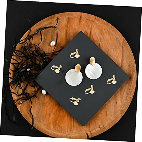 SHERCHPRY 6 Stück Teiliges Schraub Ohrringverschlüsse Clip Ohrclips für Damen Leichte Bequeme Ohrclips Ohrloch für DIY Schmuck mit Anhänger und Charms von SHERCHPRY