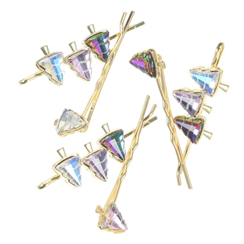 SHERCHPRY 6 Stück Teiliges Weihnachtsbaum Haarnadeln für Damen Robuste Farbige Bobby Pins mit Festem für Festliche Anlässe Partys Hochzeiten und Besondere Events von SHERCHPRY