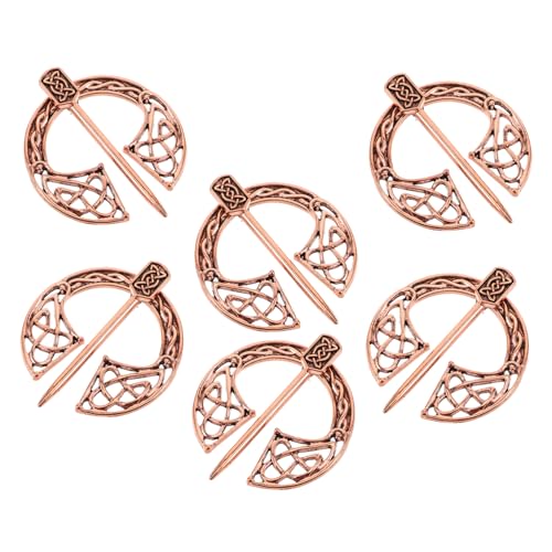 SHERCHPRY 6stücke Brosche Aus Legierung Retro Mantel Nadel Vintage Schmuck Für Damen Herren Mantel Broschen Für Anlässe SHERCHPRY 6stücke Brosche Aus Legierung Retro Mantel Nadel Vintage Schmuck Für Damen Herren Mantel Broschen Für Anlässe von SHERCHPRY