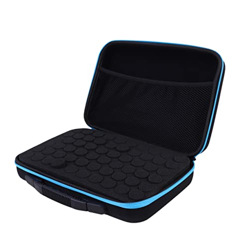 SHERCHPRY 60gitter Ätherisches Ölbeutel Mit Fächern Für Flaschen Stoß Und Sturzsicherer Reisehalter Leicht Tragbarer Organizer Für Ätherische Öle von SHERCHPRY