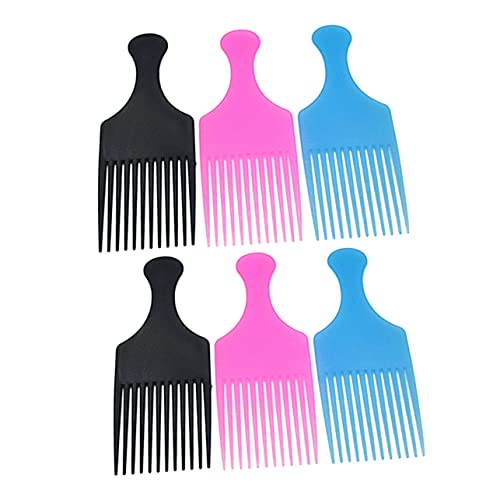 SHERCHPRY 6stücke Friseurkamm Aus Langlebigem Material Glatte Zähne Für Haarstyling Leicht Und Praktisch Für Haarschmuck Bei Frauen Und Mädchen von SHERCHPRY