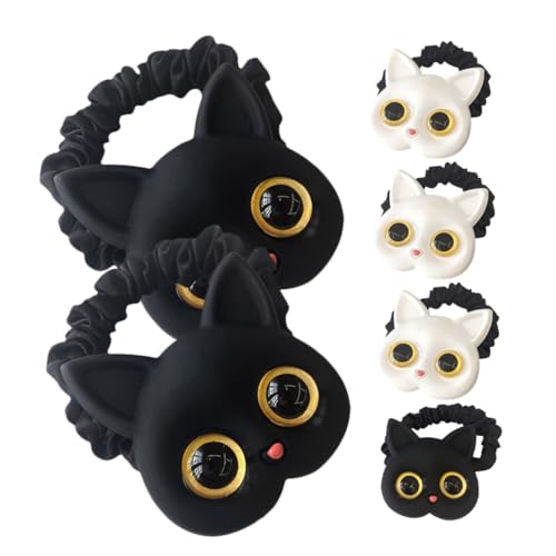 SHERCHPRY 6stücke Haarseile Mit Elastischen Haargummis Katzen Haar Bands Haargummis Für Mädchen Pferdeschwanzhalter Haarstyling-accessoires Für Haartypen SHERCHPRY 6stücke Haarseile Mit Elastischen Haargummis Katzen Haar Bands Haargummis Für Mädchen Pferdeschwanzhalter Haarstyling-accessoires Für Haartypen von SHERCHPRY
