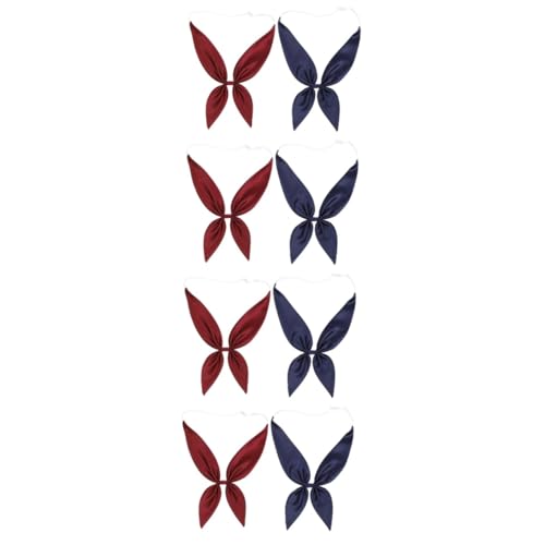 SHERCHPRY 8 Stk Matrosenfliege Matrosenanzug Krawatte japanische schuluniform fliege japanischer Seemannsbogen rote Krawatten blaue Krawatte vorgebundene Krawatte rote Fliege Polyester von SHERCHPRY