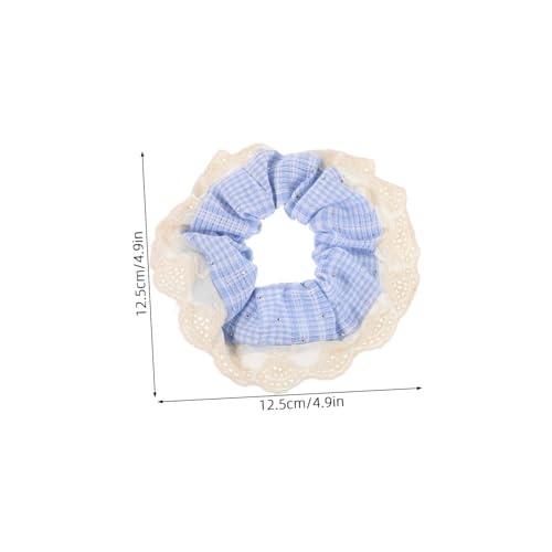 SHERCHPRY 8 Stück Haarring Spitze Haarseil Scrunchies Haargummis Für Mädchen Übergroße Haargummis Damen Dekorative Scrunchies Für Pferdeschwanz Damen Pferdeschwanzhalter Spitze von SHERCHPRY