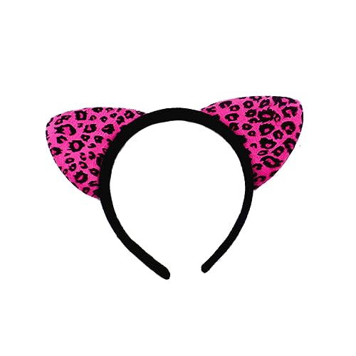SHERCHPRY 8 Stück Teiliges Katzenohren Haarband Niedliche Tierkopfband Haarschmuck für Partys Cosplay und Feste Leichtes und Langlebiges Accessoire Zufälligen Mustern für Damen von SHERCHPRY
