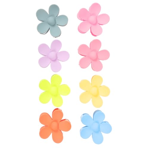 SHERCHPRY 8stücke Blumen Haarklammern Matte Haarspangen Für Frauen Mädchen Große Haarspangen Mit Clip Verschluss Für Styling von SHERCHPRY