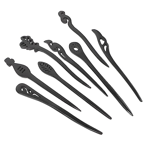 SHERCHPRY 8stücke Haarstäbchen Aus Holz Vintage Haarschmuck Für Damen Lange Haarnadeln Für Frauen von SHERCHPRY