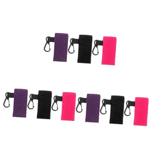 SHERCHPRY 9stücke Lippenbalsam Schlüsselanhänger Aus Clip Lipstick Sleeves Für Praktischen Transport Und Farbenfrohe Akzente Im Alltag von SHERCHPRY