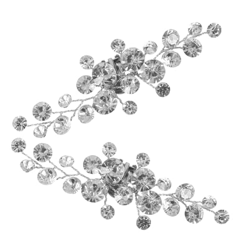 SHERCHPRY Abnehmbare Schuhclips mit Strasssteinen Dekorative Schuhschnallen für Hochzeit Eleganter Brautschmuck für High Heels Funkelnde Schuhdekoration für Damen von SHERCHPRY