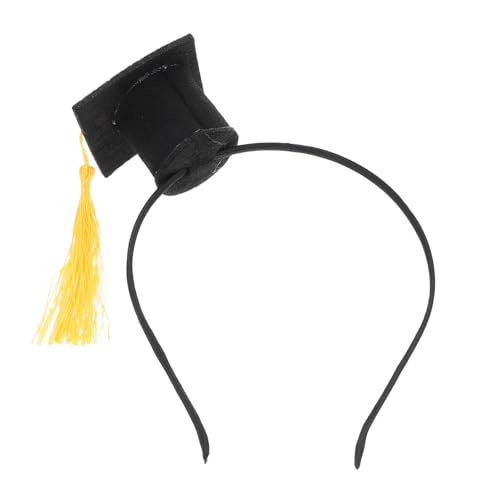 SHERCHPRY Abschlussfeier Stirnband Mit Einzigartigem Quastendesign Bequeme Und Wiederverwendbare Doktorhut Haarschmuck Für Graduierungsfeiern Und Cosplay-events von SHERCHPRY