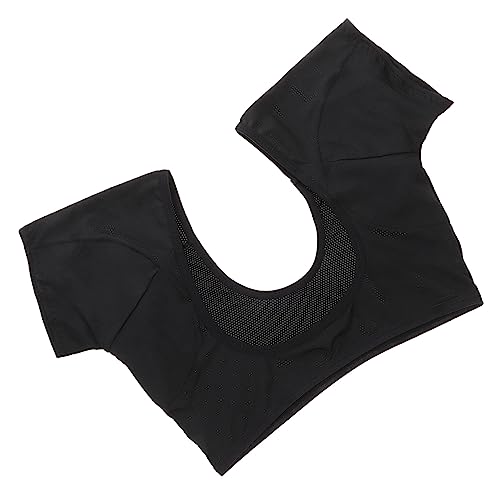 SHERCHPRY Damen Schweißschutz Weste Atmungsaktive Schweißunterwäsche Kurzarm Achselschweißpolster Leichtes Sporthemd für Outdoor Aktivitäten Schweißabsorbierend von SHERCHPRY