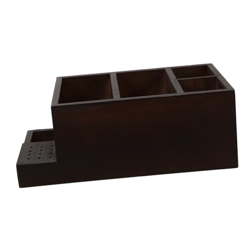 SHERCHPRY Nagelbohrerhalter Aus Holz Nagelwerkzeug-organizer Aufbewahrungsbox Für Maniküre-zubehör Nagelwerkzeug-halter Maniküre-werkzeugkoffer von SHERCHPRY