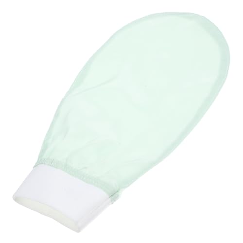 SHERCHPRY Badetuch Reinigung natürlich Schleifmittel waschen Körperwäscher Duschhandschuhe für den Körper Handschuhe für Körperbäder Duschbad-Handschuhe Die Seide Light Green von SHERCHPRY