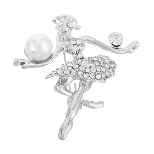 SHERCHPRY Einzigartige Ballett-brosche Für Frauen Und Teenager-mädchen Strass-design Ballerina-anstecknadel Accessoire Für Tanzwettbewerbe Alltagskleidung SHERCHPRY Einzigartige Ballett-brosche Für Frauen Und Teenager-mädchen Strass-design Ballerina-anstecknadel Accessoire Für Tanzwettbewerbe Alltagskleidung von SHERCHPRY