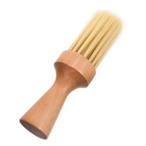 SHERCHPRY Bartbürste mit Holzgriff Rasierbürste für Männer Leichte und Bartpflege Praktische Bürste für Schnurrbart und Vollbart Einfach zu Lagern Verwenden von SHERCHPRY