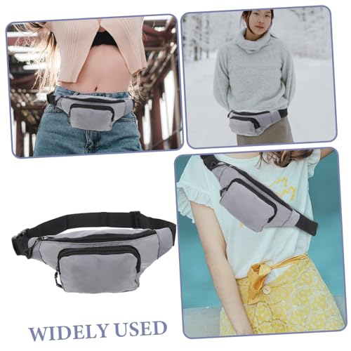 SHERCHPRY Bauchtasche Damen mit Reißverschluss Große Kapazität Outdoor Handytasche Verstellbarer Breiter Gurt Multifunktional für Sport Reisen Alltag Modische Umhängetasche von SHERCHPRY