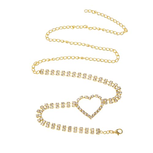 SHERCHPRY Bein Kette Damen Glänzende Mehrschichtige Körperkette für Strand Party Hochzeit und Alltag Eleganter Schmuck für Frauen der Blicke Anzieht von SHERCHPRY