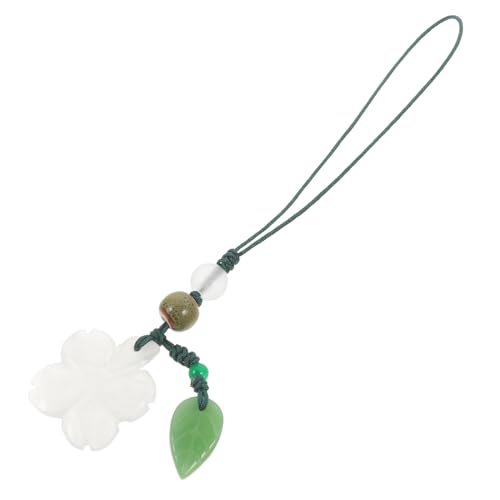 SHERCHPRY Blattförmiger Anhänger für Schlüsselanhänger Taschen Dekorativer Glücksbringer Einfach zu Verwenden Diy Schmuckgestaltung von SHERCHPRY