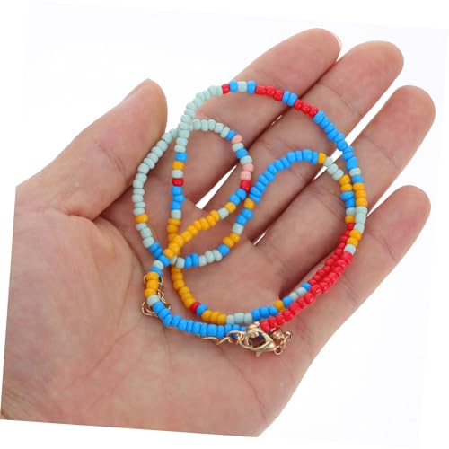 SHERCHPRY Boho Kette Für Damen Mit Anhänger Mehrschichtig Aus Kunstperlen Und Legierung Modisches Schmuckstück Für Alltag Und Urlaub von SHERCHPRY